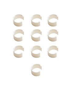COLORIS Clips, white (pack of 10)